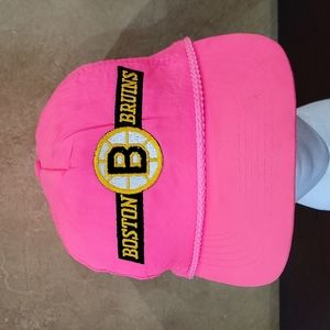 Vintage Rare Pink Boston Bruins Vinyl 